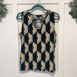 Women’s sleeveless Top, 80 Park, NWOT, Size M